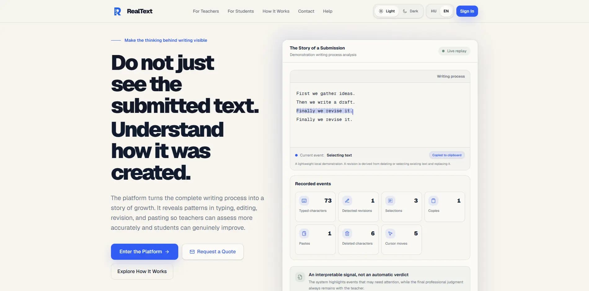 RealText - Egyedi weboldal készítés Székelyudvarhely